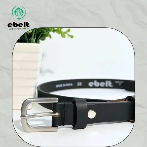 ［香港品牌 EBELT] EBC 336 印度製 頭層水牛皮真皮皮帶 BUFFALO TOP GRAIN LEATHER BELT 2.0cm