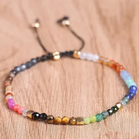 12 Constellation Lucky Bracelet Charm Beads Gold Unisex Bracelet