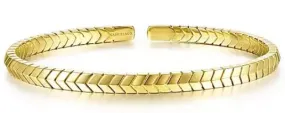 14 Karat Yellow 6.5" Polished Bracelet