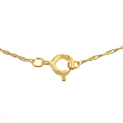2.22 Carat 14K Solid White Gold Necklace Natural Citrine Diamond