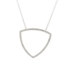 .42ct 14k White Gold Diamond Necklace