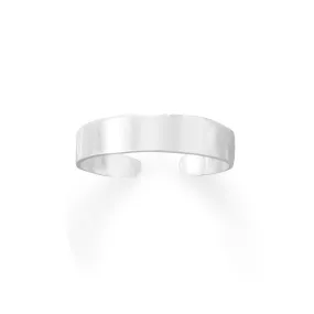 4mm Flat Band Toe Ring