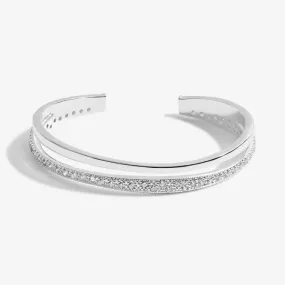 Afterglow Silver 6cm Bangle 6313