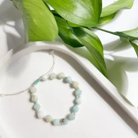 Amazonite Knotted Bracelet