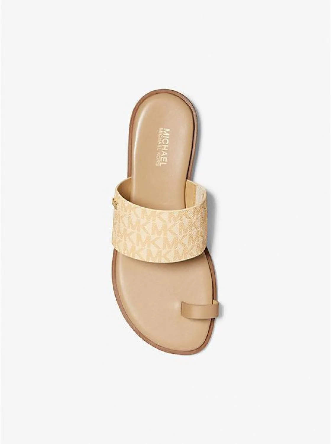 August Signature Logo Sandal
