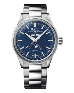 Ball Engineer II Moon Calendar - NM3016C-S1J-WH -  Blue