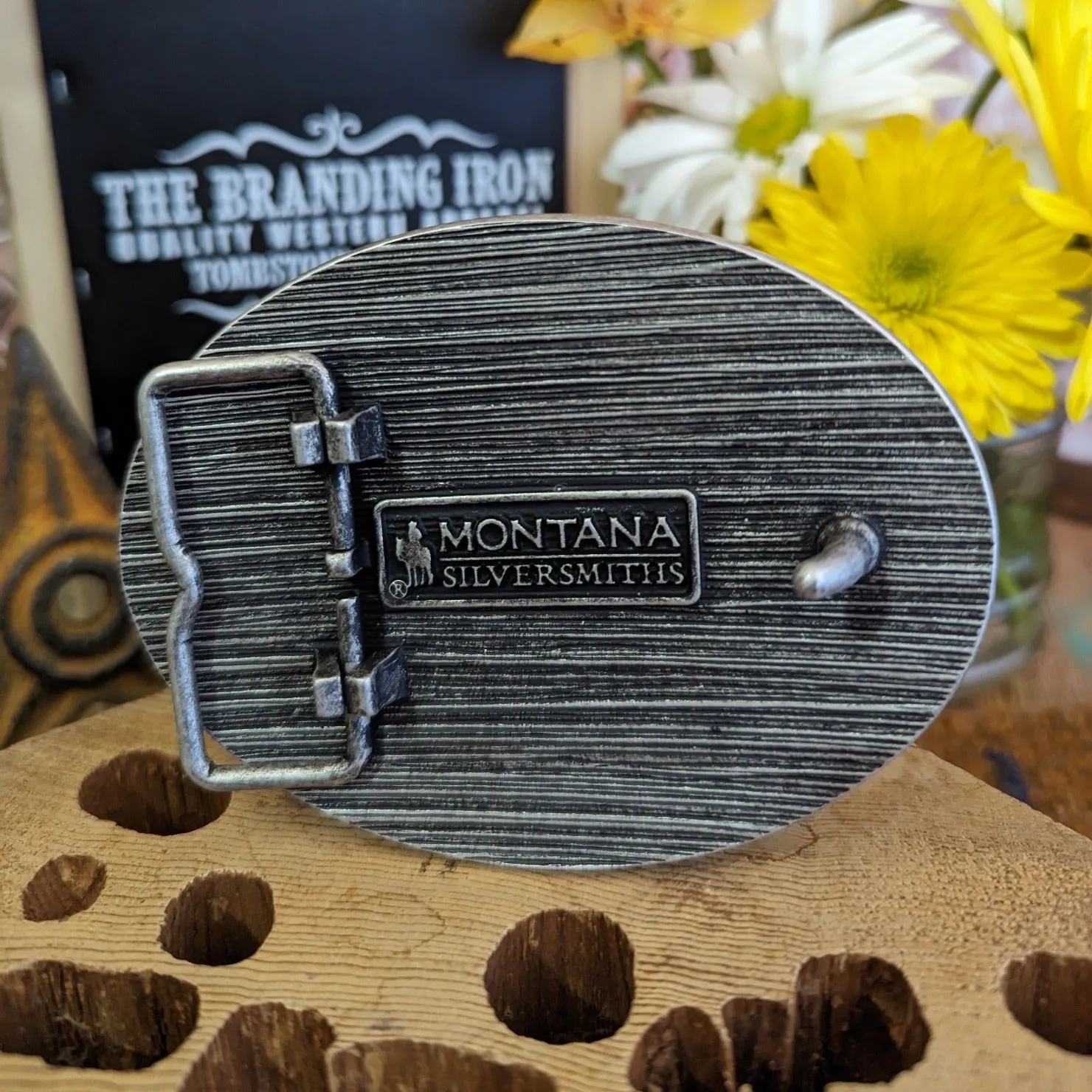 Belt Buckle "We The People" by Montana Silversmiths A946