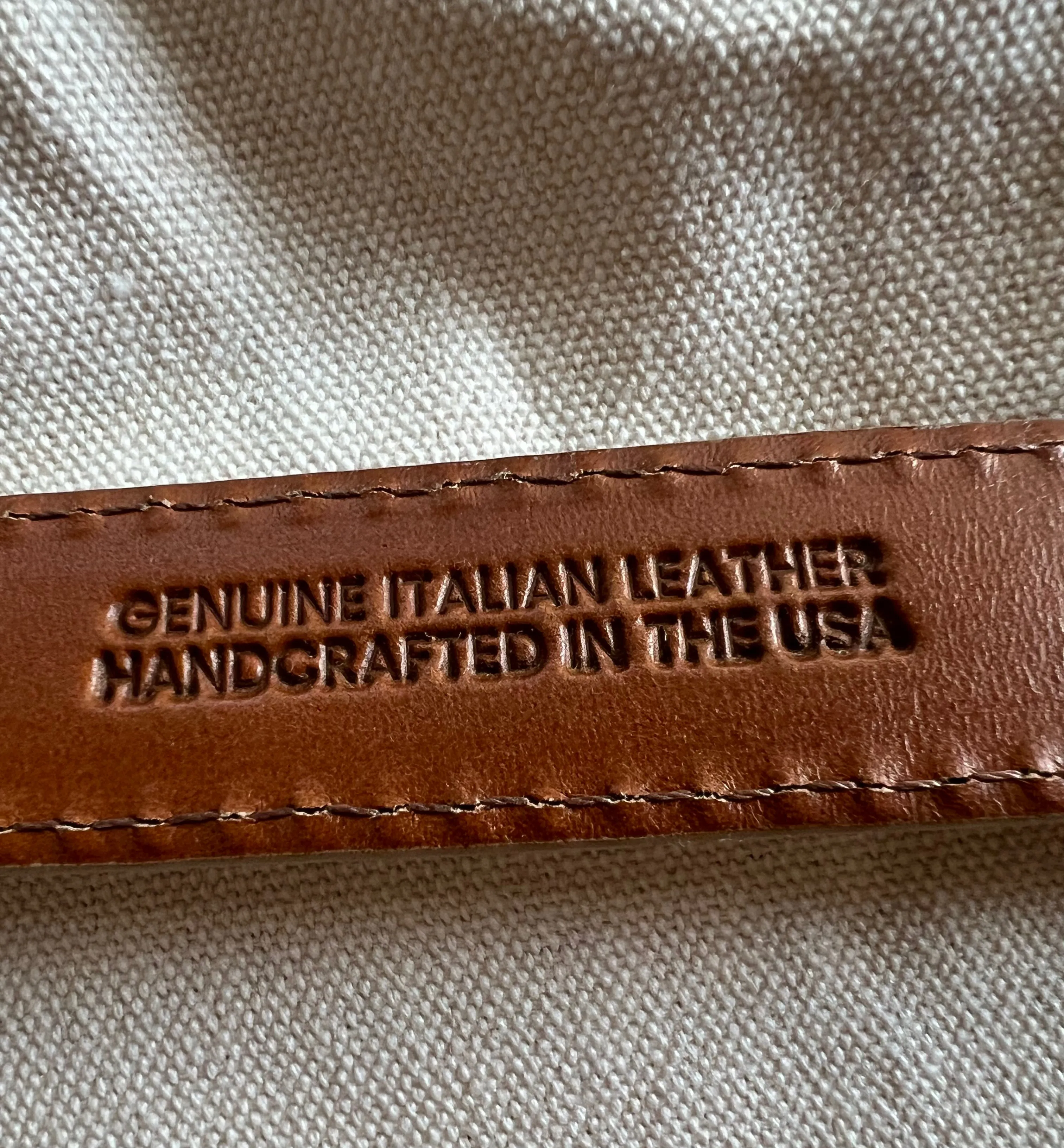 Belt - Italian Suede Camel