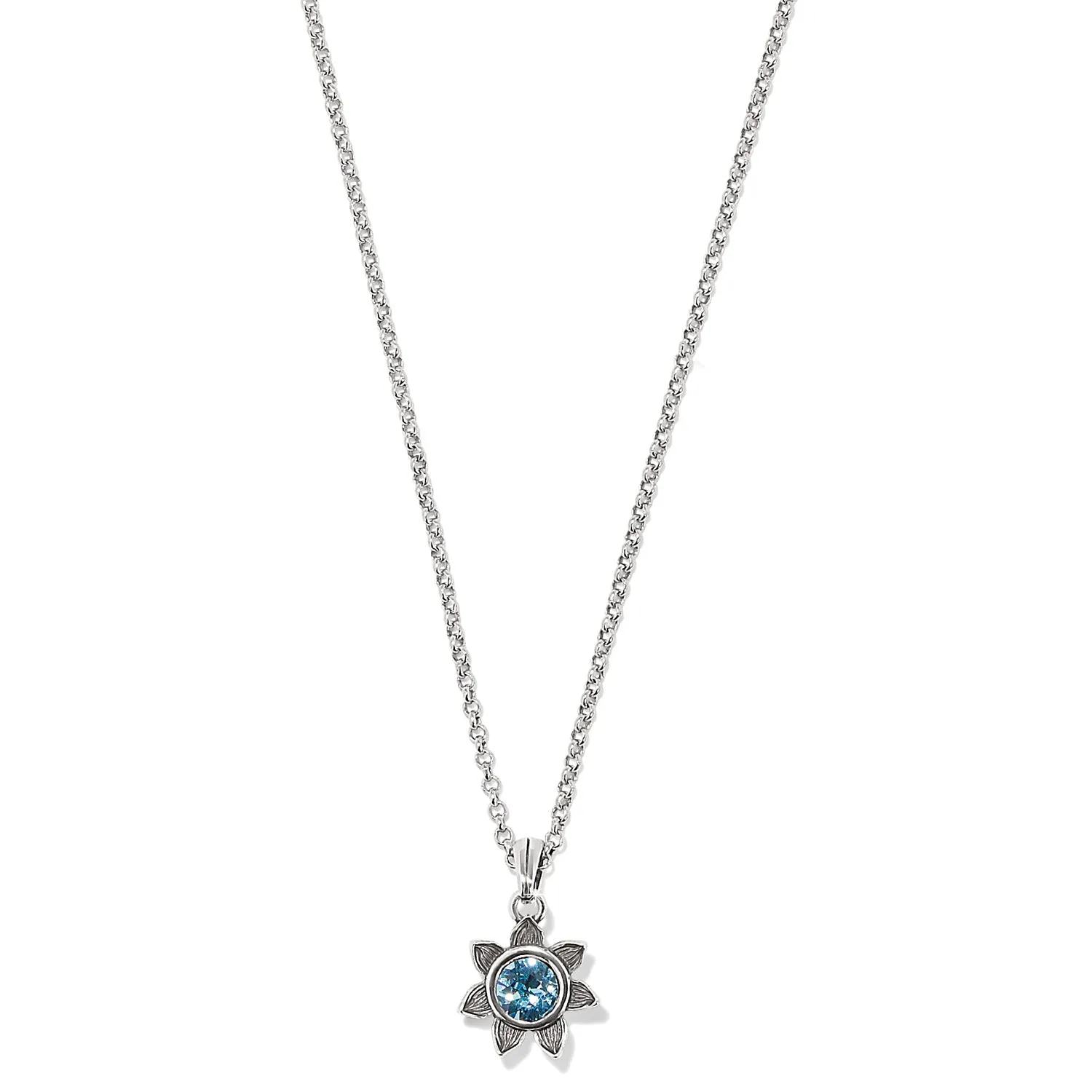 Brighton Everbloom  Sunflower Birthstone Necklaces (multiple colors)