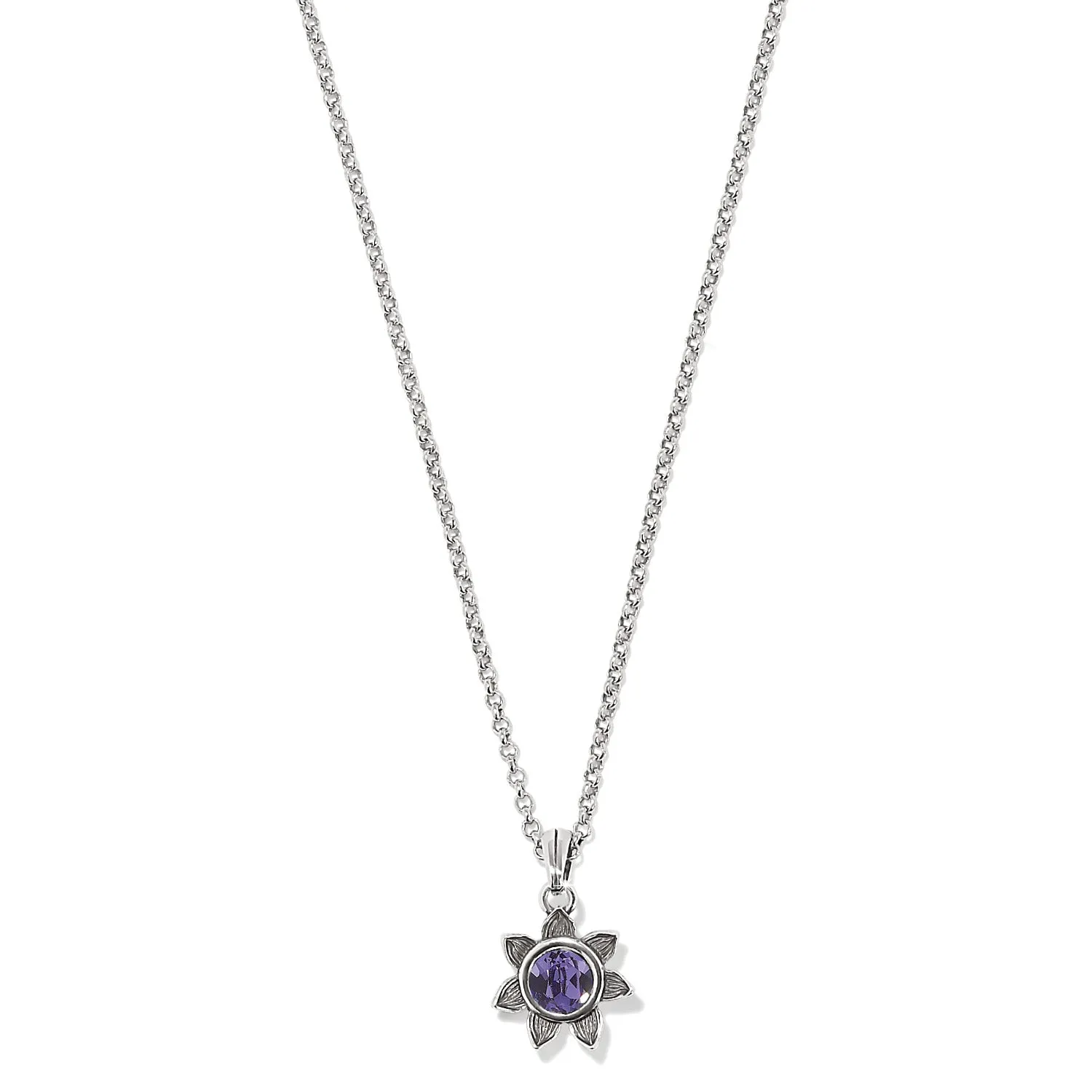 Brighton Everbloom  Sunflower Birthstone Necklaces (multiple colors)