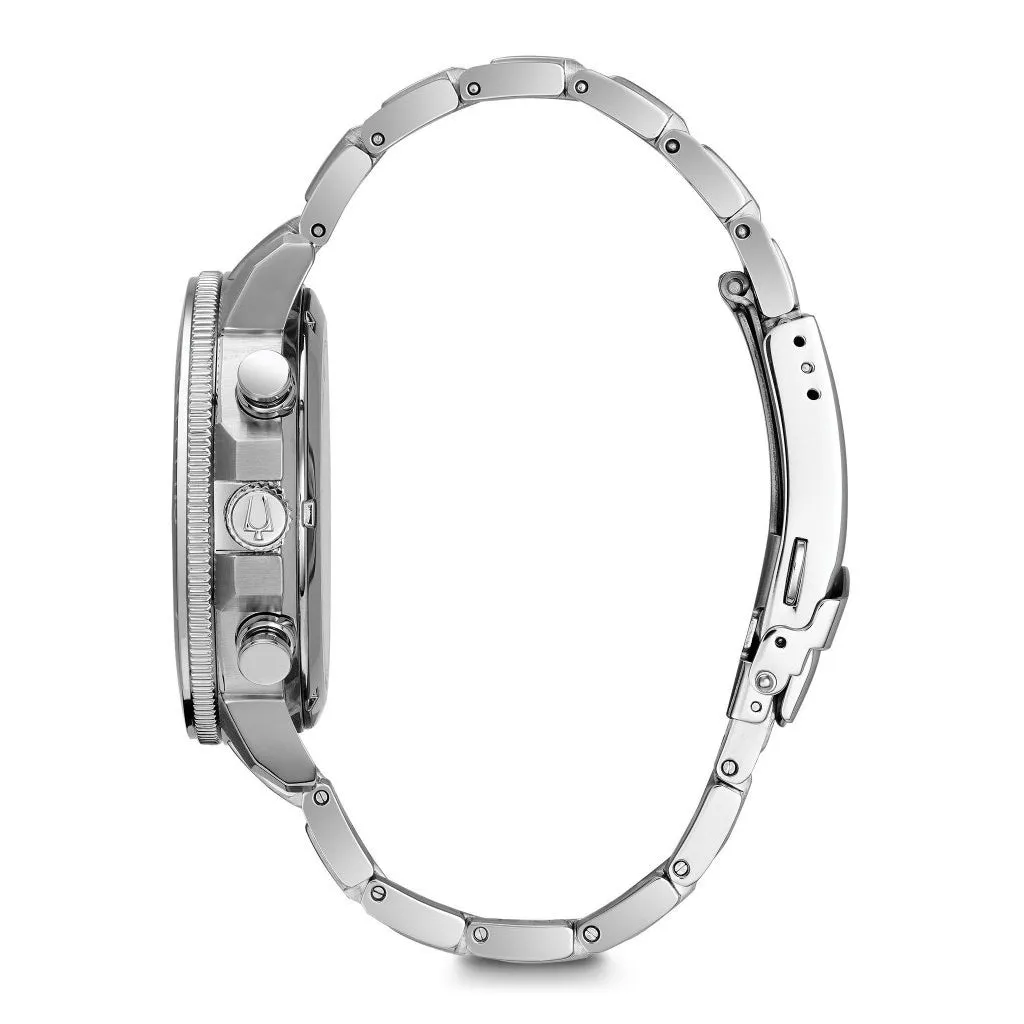 Bulova Marine Star Gents Multi Function Stainless Steel  Men's Watch - 96B272