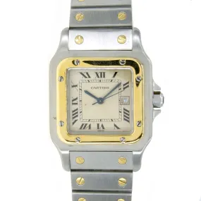 Cartier Santos Galbee Medium Automatic SS/18K ca. 1980s