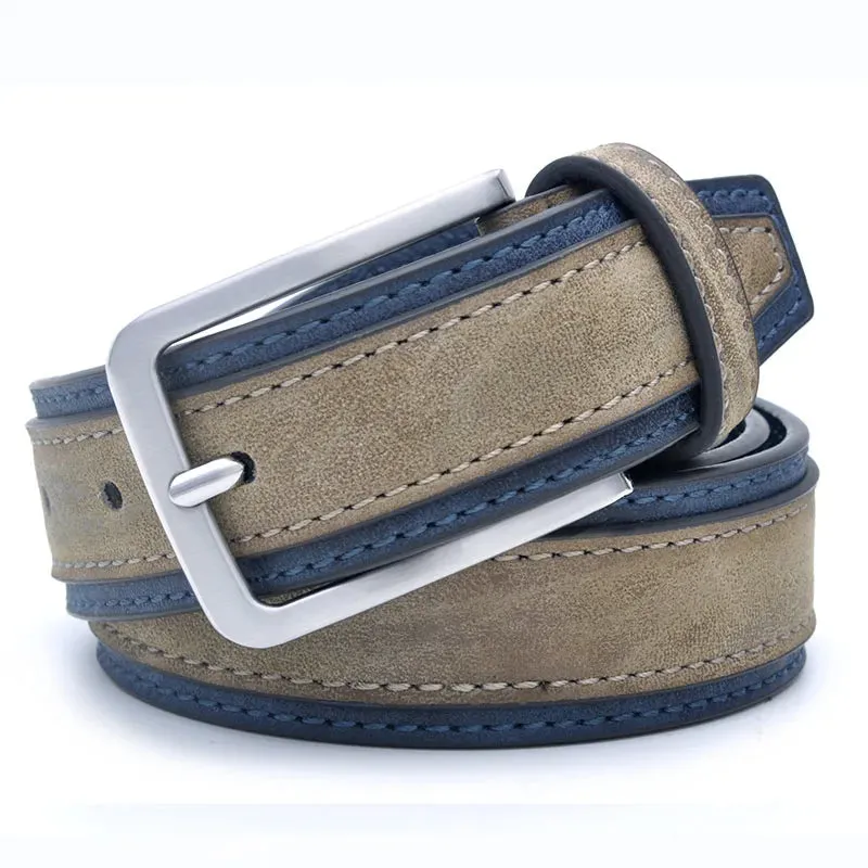 Casual Patchwork Men Belts Designers Luxury Man Fashion Belt Trends Trousers With Three Color To Choose Wholesale Free Shipping