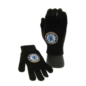 Chelsea FC Knitted Gloves for Juniors