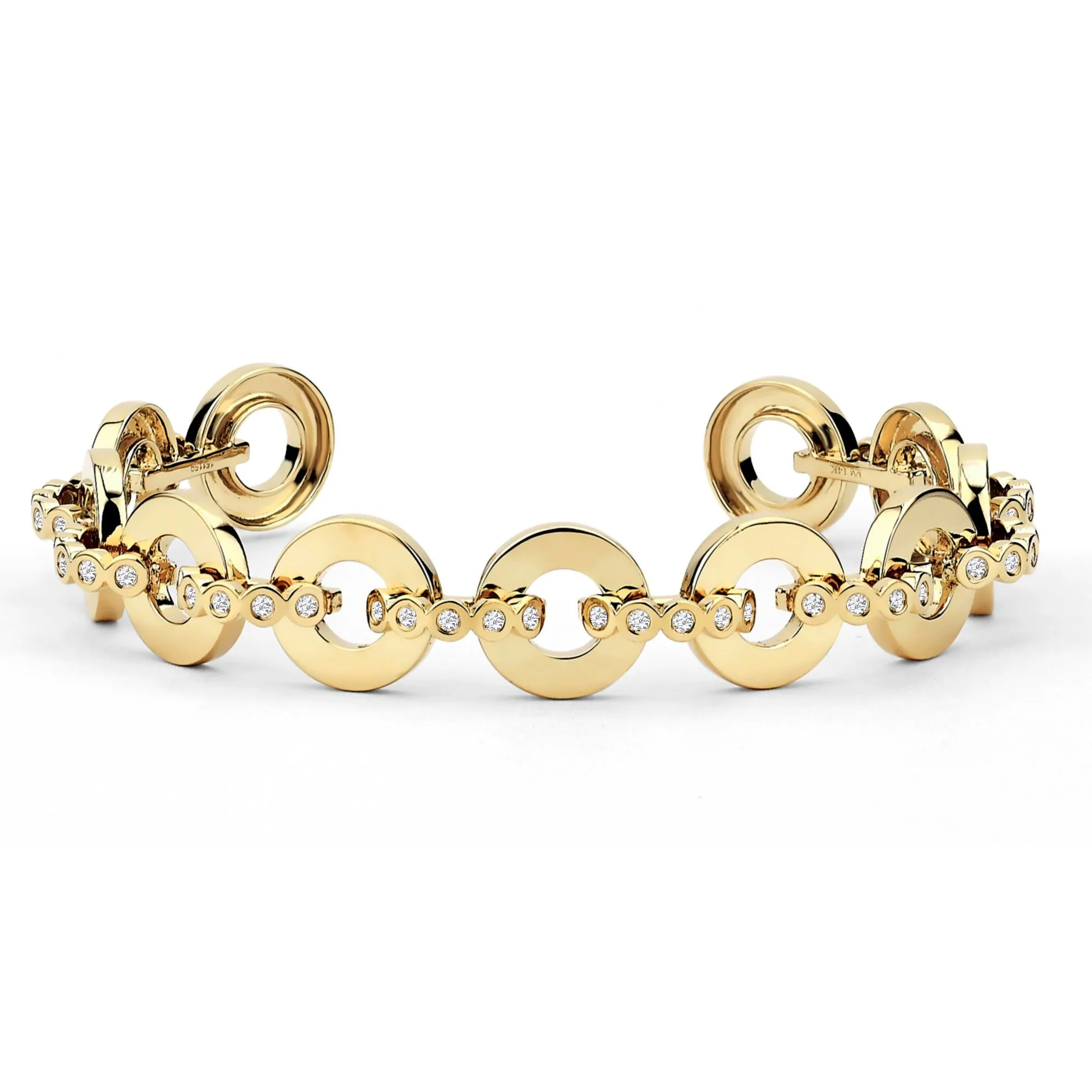 Chroma Gold Arch Cuff BR495-HP-M-YG