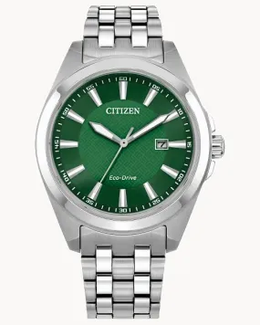Citizen Peyten Green Dial Bracelet Watch BM7530-50X