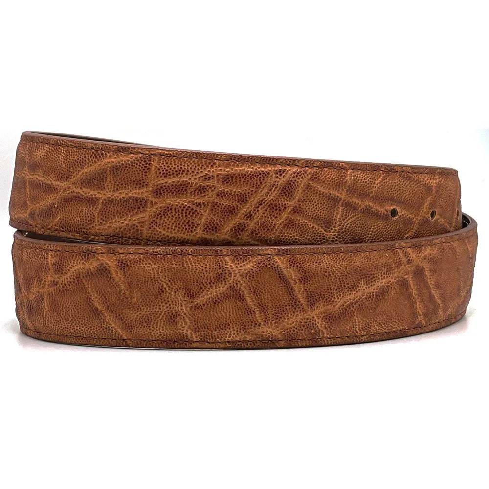 Cognac Elephant Belt Straps