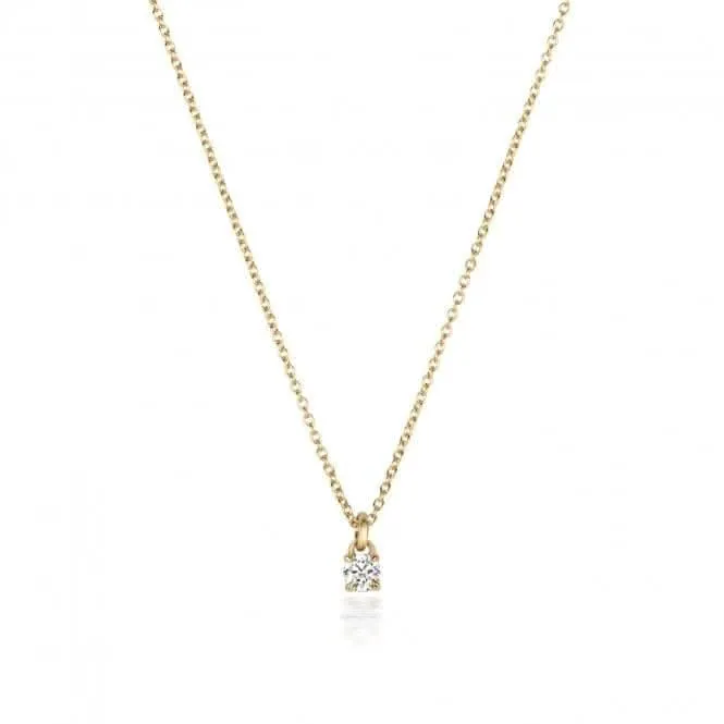 Diamond Jewellery 18ct Gold Diamond Necklace NDQ149