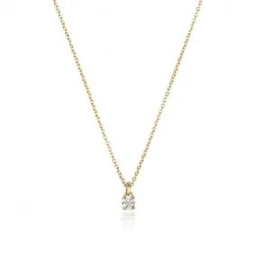 Diamond Jewellery 18ct Gold Diamond Necklace NDQ149