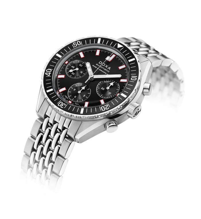 DOXA Sub 200 C-Graph II Sharkhunter Stainless Steel - 797.10.101.10