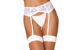Dreamgirl Style 8735 Stretch lace garter belt-O/S