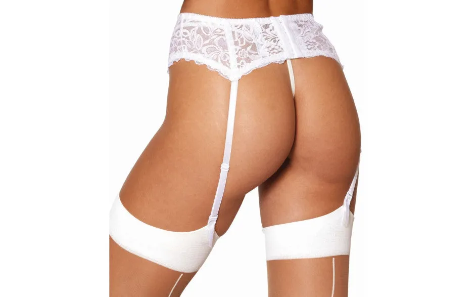 Dreamgirl Style 8735 Stretch lace garter belt-O/S