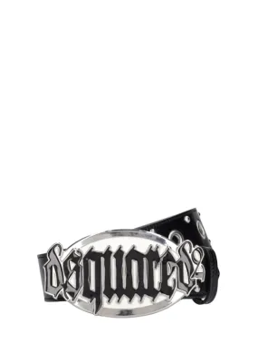 Dsquared2   Gothic leather belt 