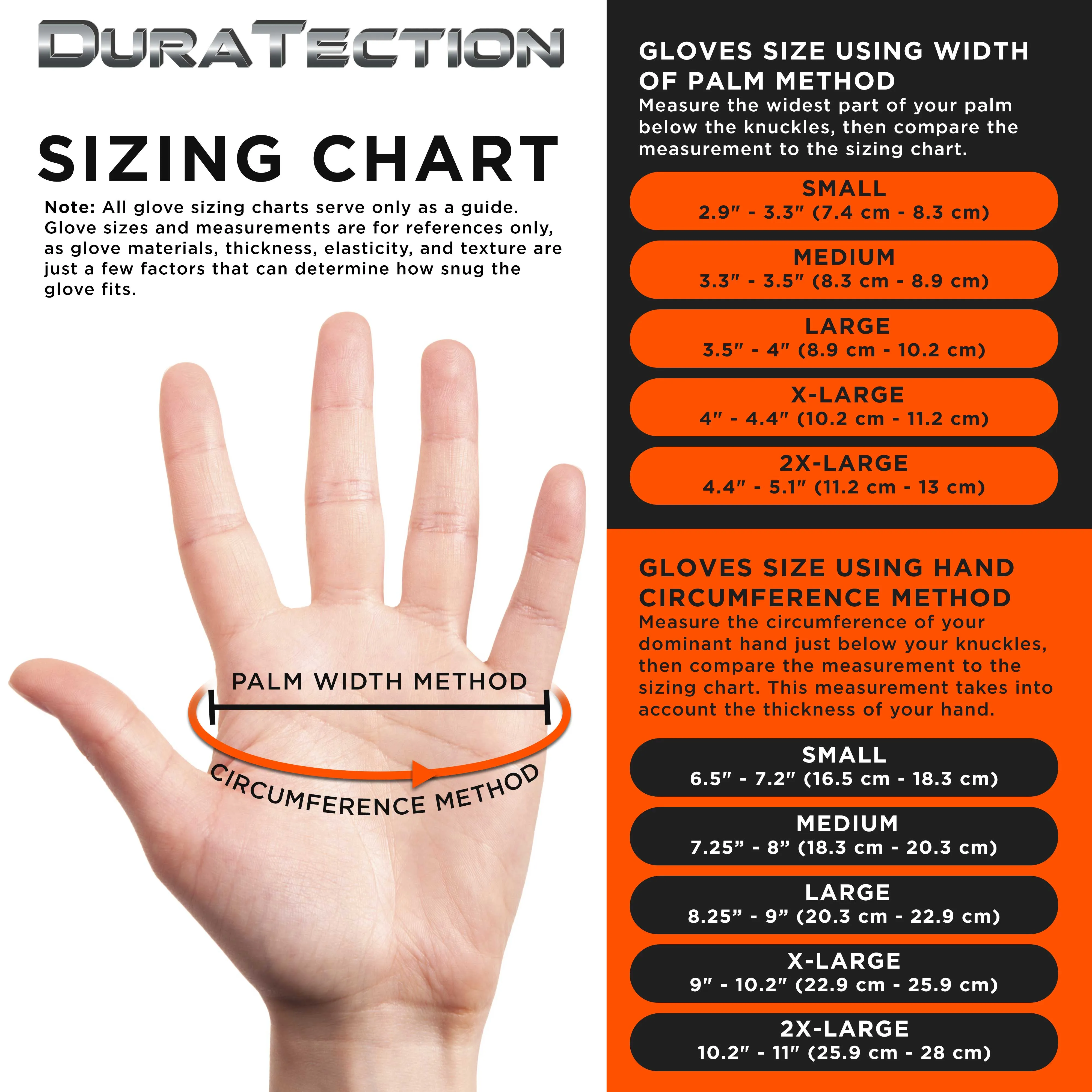 Duratection 8 Mil Orange Super Duty Diamond Textured Nitrile Disposable Gloves, 3 Boxes of 100, XX-Large - Latex Free, Powder Free, Food Safe, Safety Protection Work Gloves