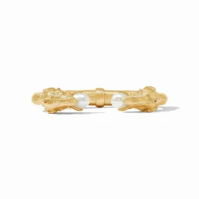 Elephant Cuff - Pearl
