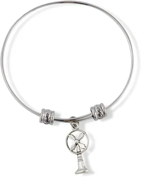 Fan for a Desk Fancy Charm Bangle
