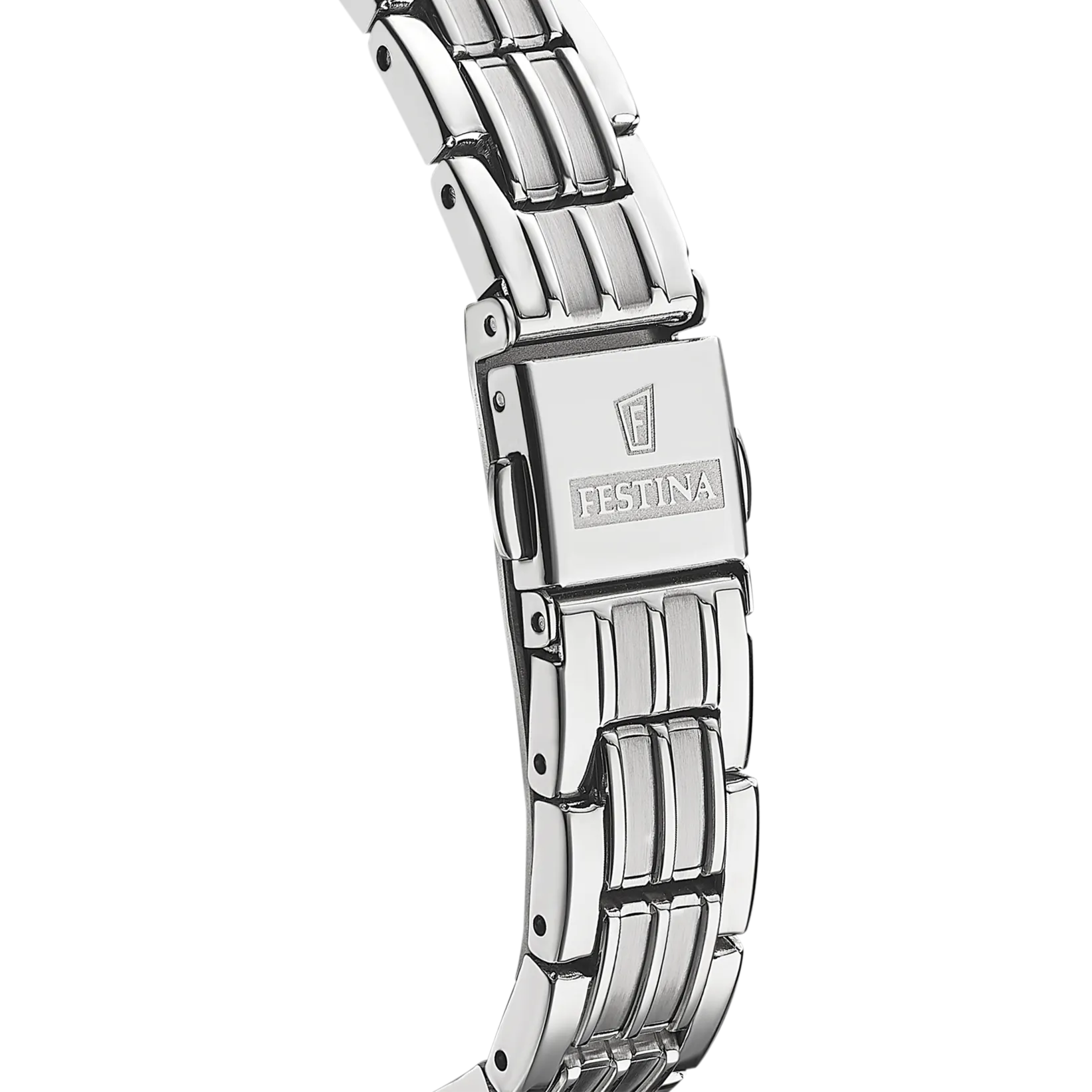 Festina Swiss Quartz Date Blue Dial 100M WR Stainless Steel Case & Bracelet