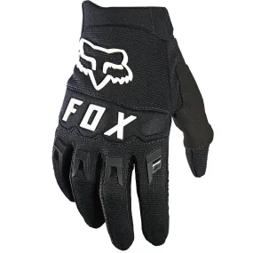 Fox Racing Youth Dirtpaw Standard Offroad Gloves Black/White