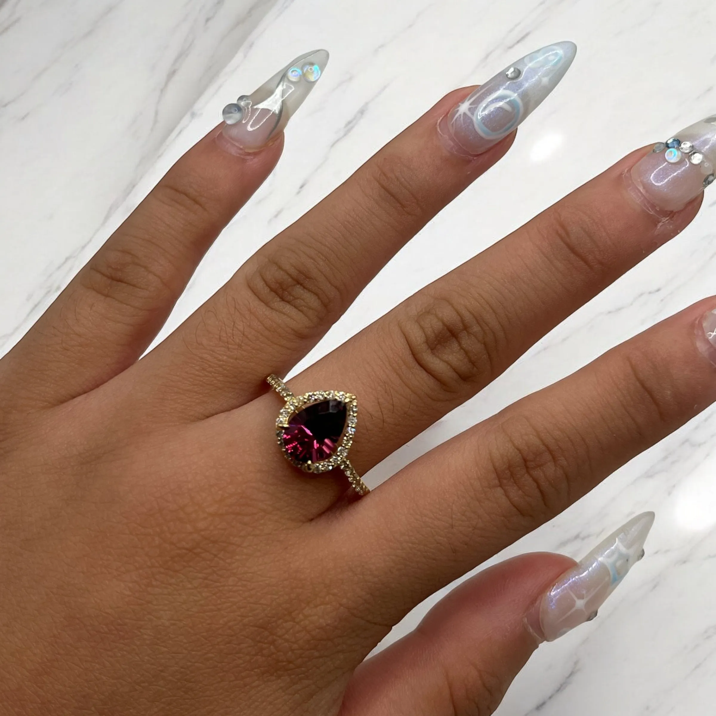 GRAPE GARNET SET