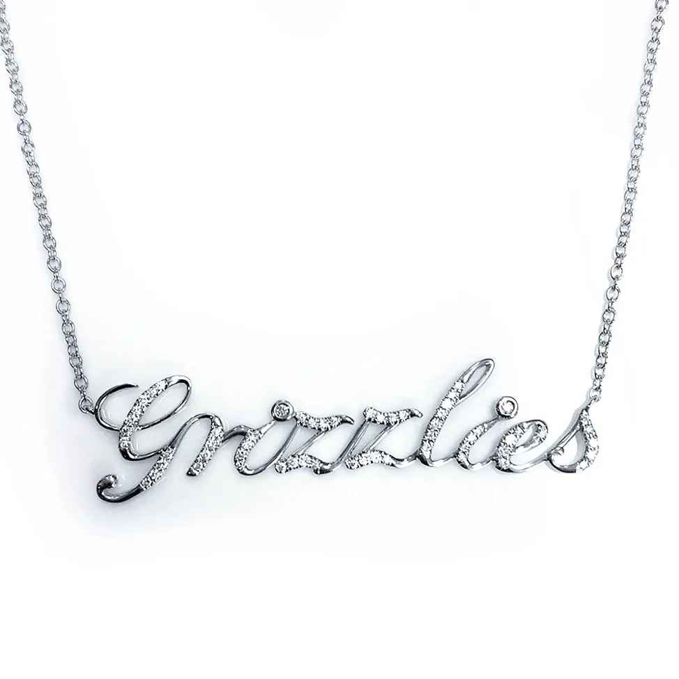 GRIZZLIES Name Plate - N4516A