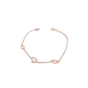 Heart Mother of Pearl Bracelet