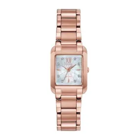 Ladies Bracelet Dress Stainless Steel Pink Watch EW5553-51D