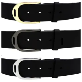 Lilo- Custom Belts 1.25" Gold Stirrup