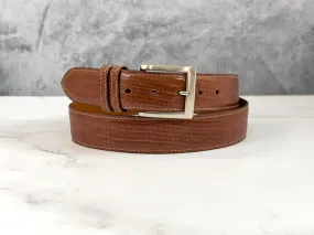 Lizard Belt: Cognac