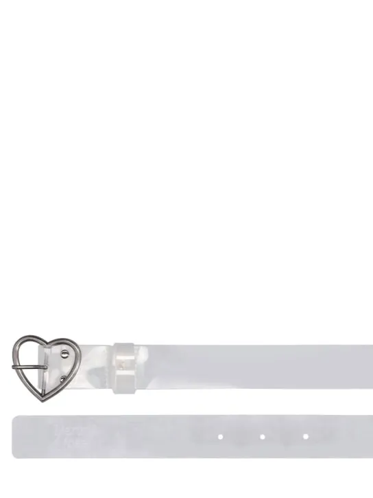 Martine Rose   Charm transparent belt 