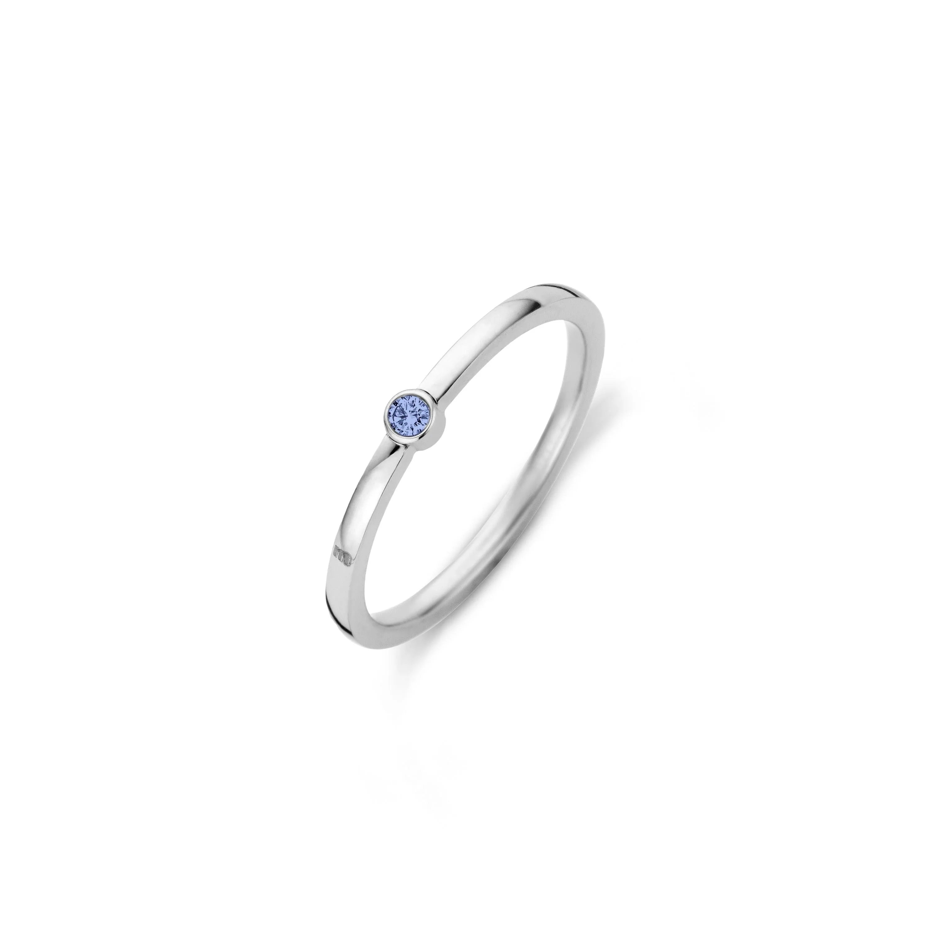 Melano Friends Mini CZ Ring Jeans Blue