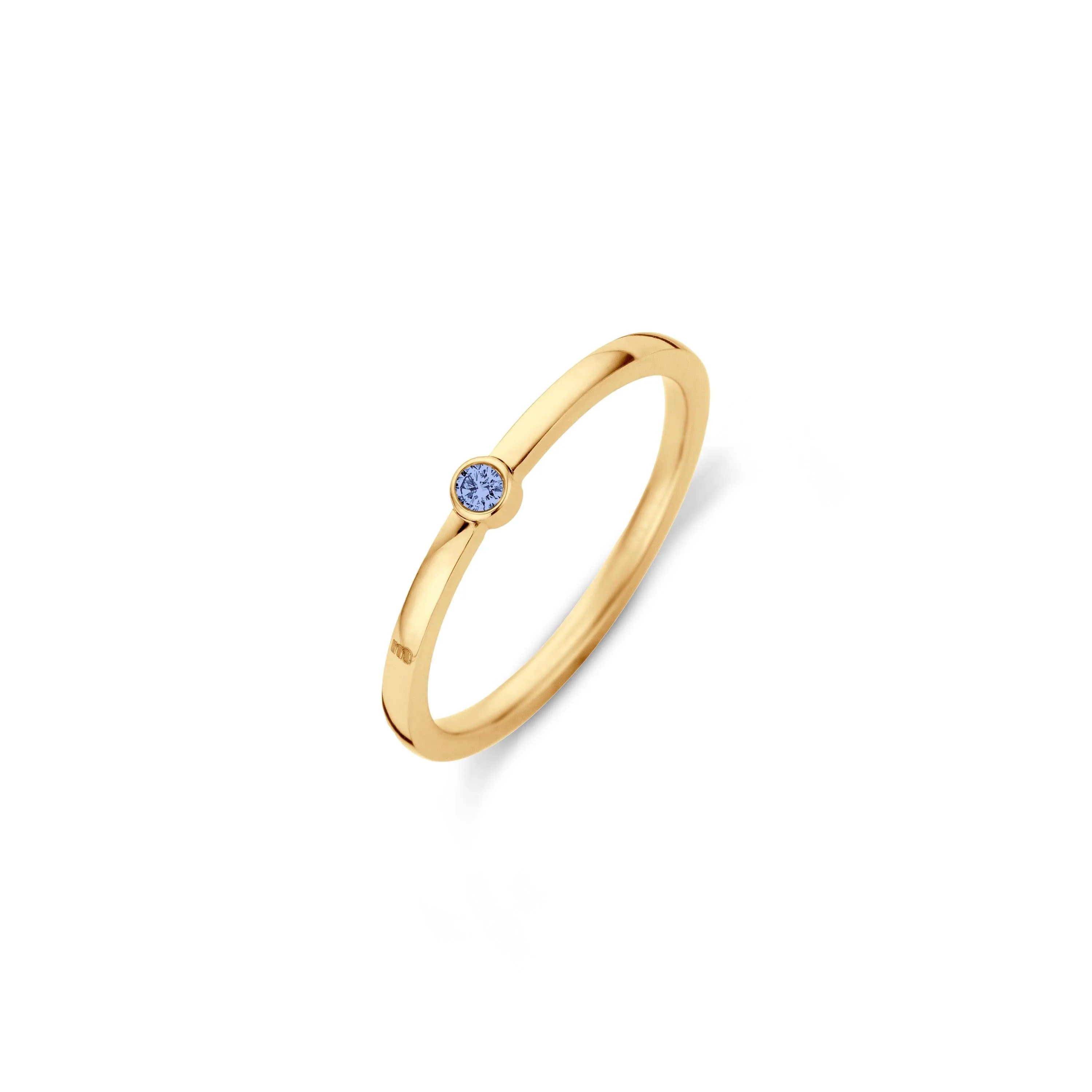 Melano Friends Mini CZ Ring Jeans Blue