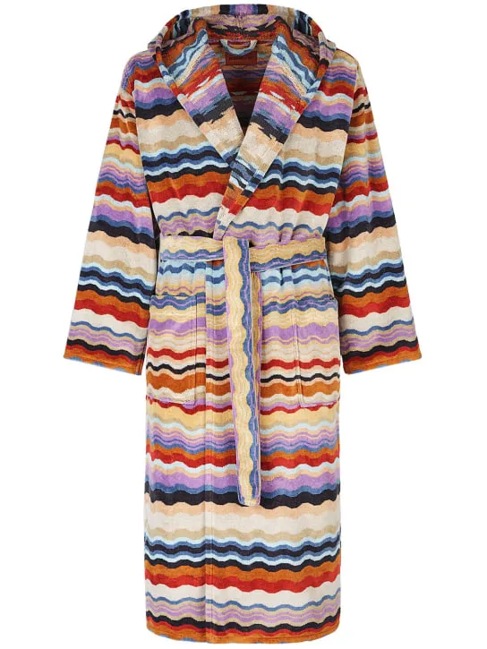Missoni Home   Bonnie cotton bathrobe 