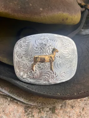 Montana Silversmiths Show Lamb Buckle 6507SL