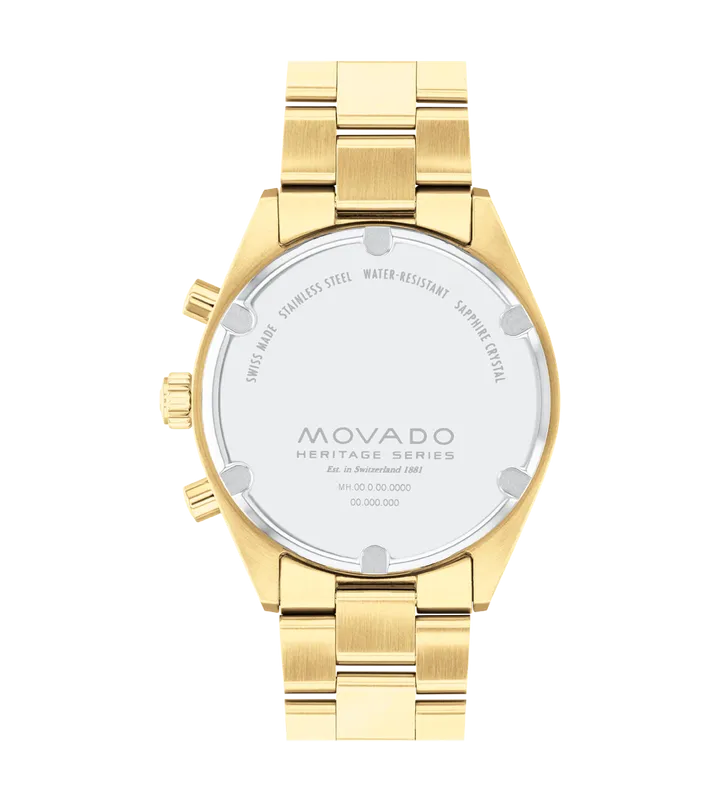 Movado Heritage Series Datron Chronograph Watch 3650180