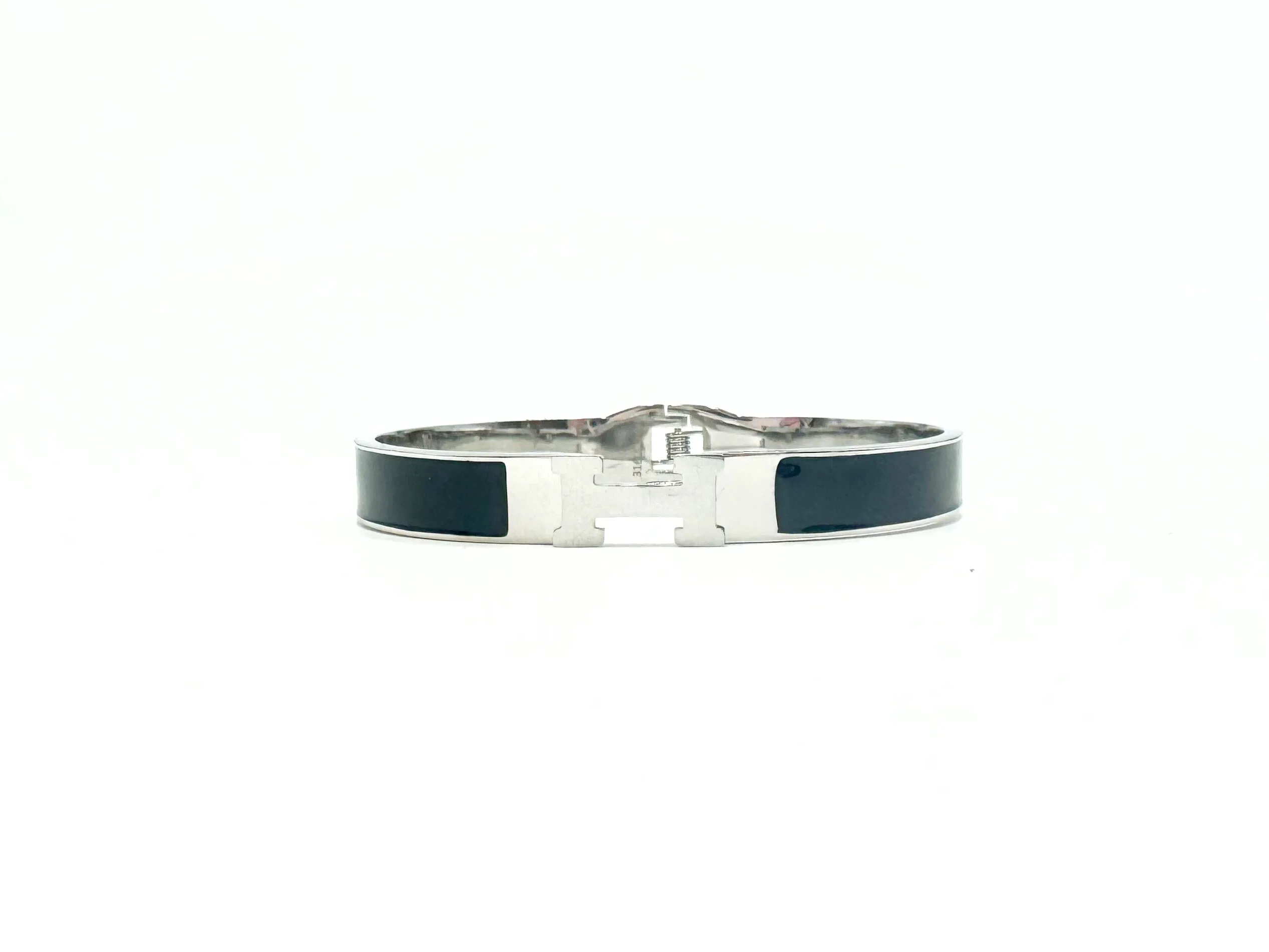 NARROW ENAMEL DESIGNER CUFF