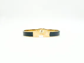 NARROW ENAMEL DESIGNER CUFF
