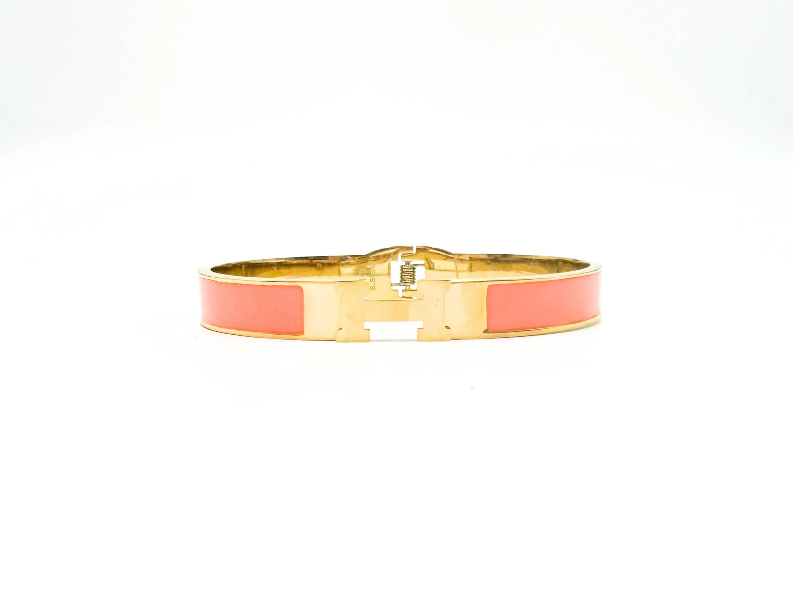 NARROW ENAMEL DESIGNER CUFF
