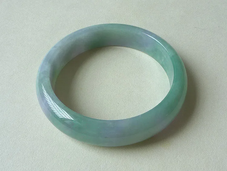 Natural Jade Bangle Jadeite Bangle Internal Diameter 57.5mm BER301
