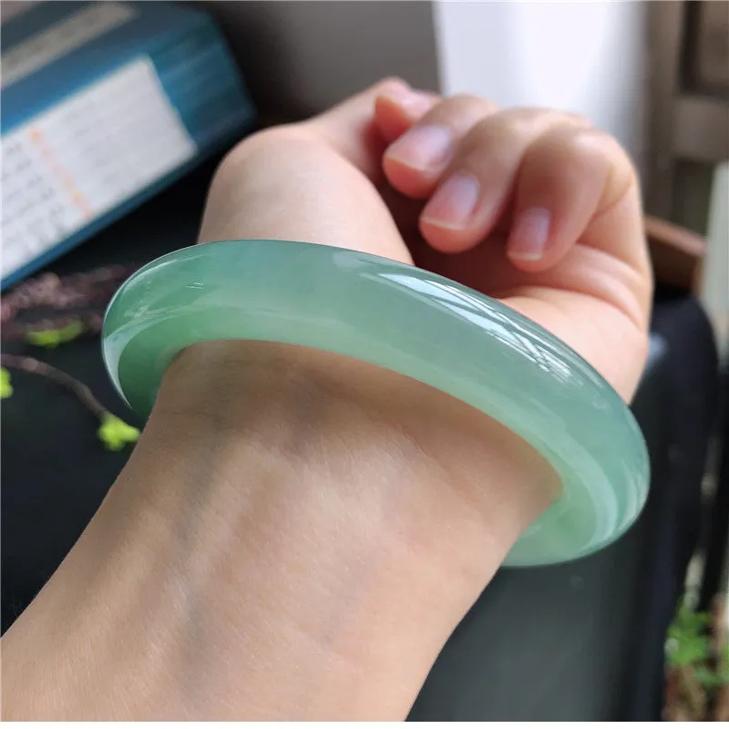 Natural Jade Bangle Jadeite Bangle Internal Diameter 57.6mm Q732927
