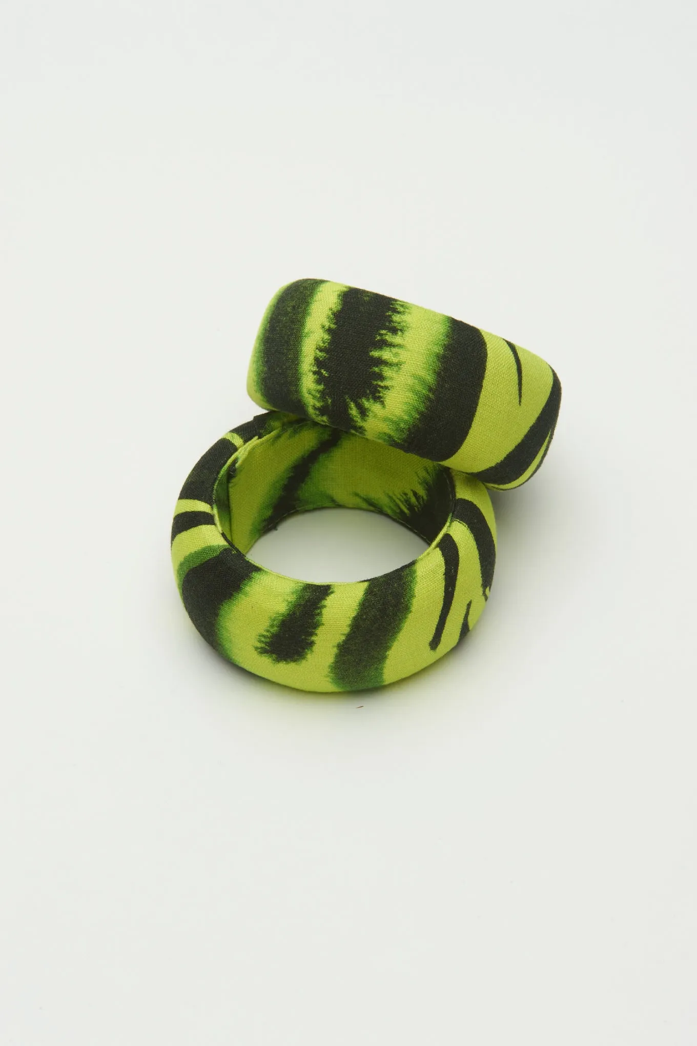 Neon Zebra Wide Bracelet